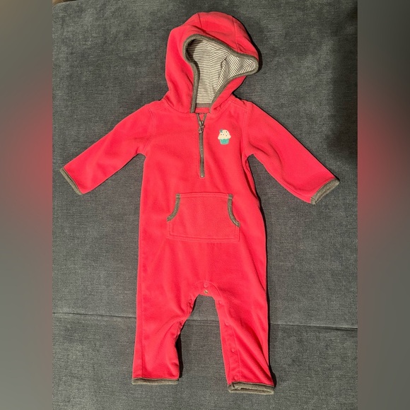 Carter’s Baby Girl’s Rompers - Picture 2 of 9